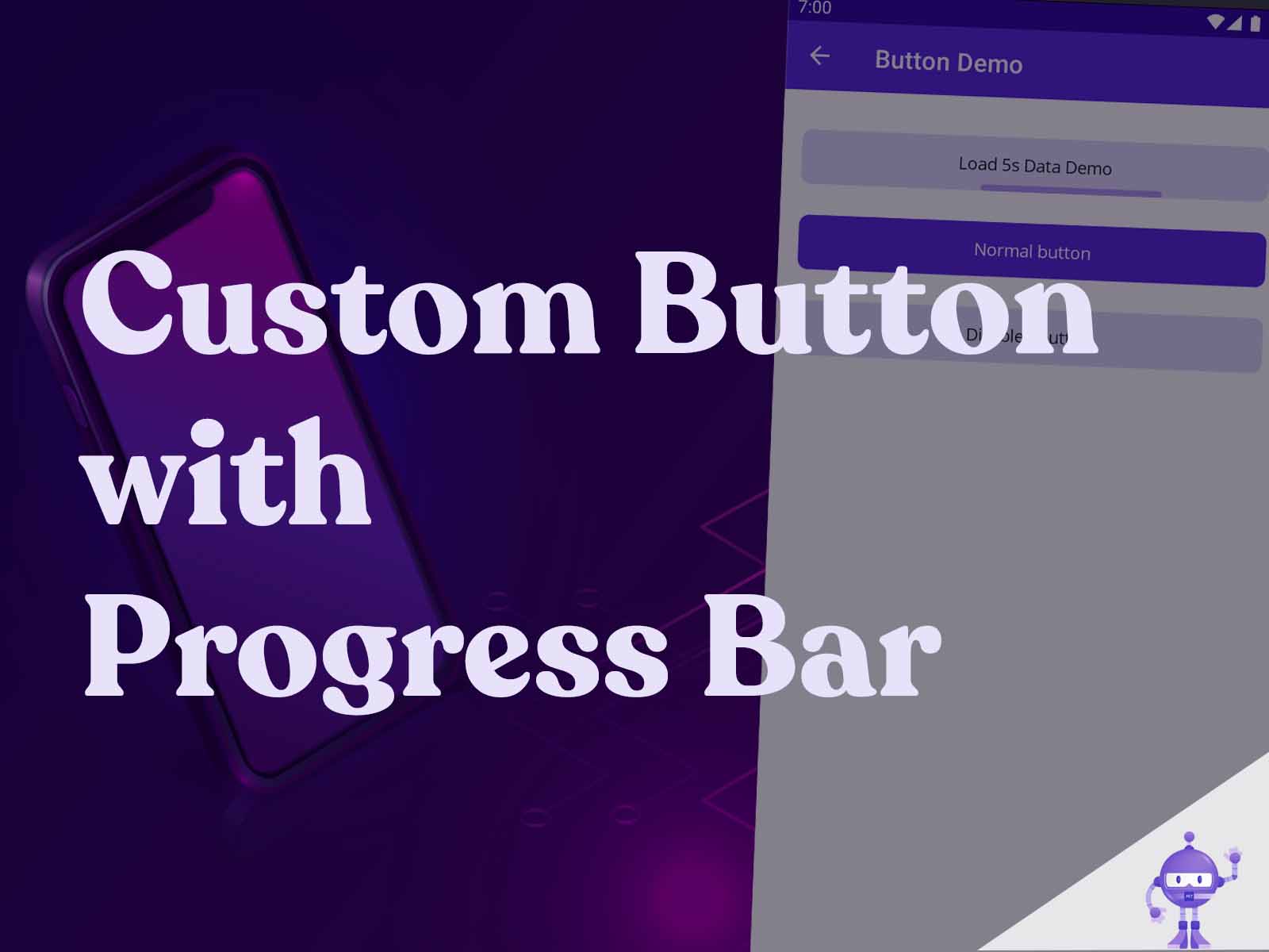 MAUI (Library Part 6) Custom Button with Progress Bar